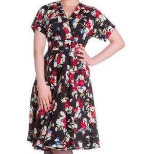 Hell Bunny Vixen Dress Floral